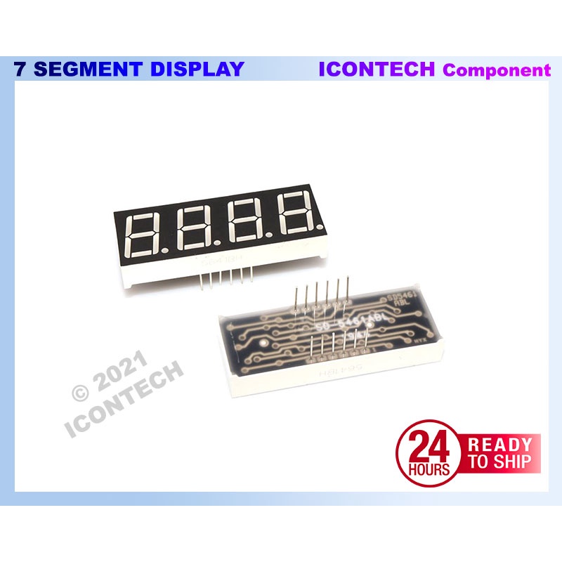 7 Segment Display 1/2/3/4Bit RED LED 0.56 Inch 5