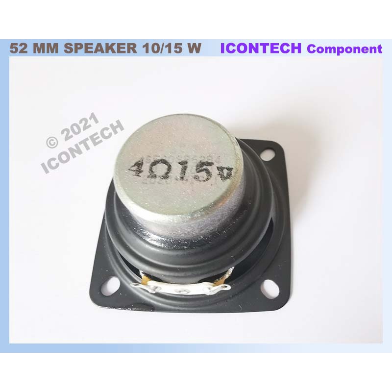 Speaker 4 Ohm 10W HI-FI Full Range Speaker Powerful BASS 5