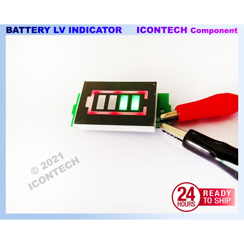 Lithium ION Battery Level Indicator Module 3