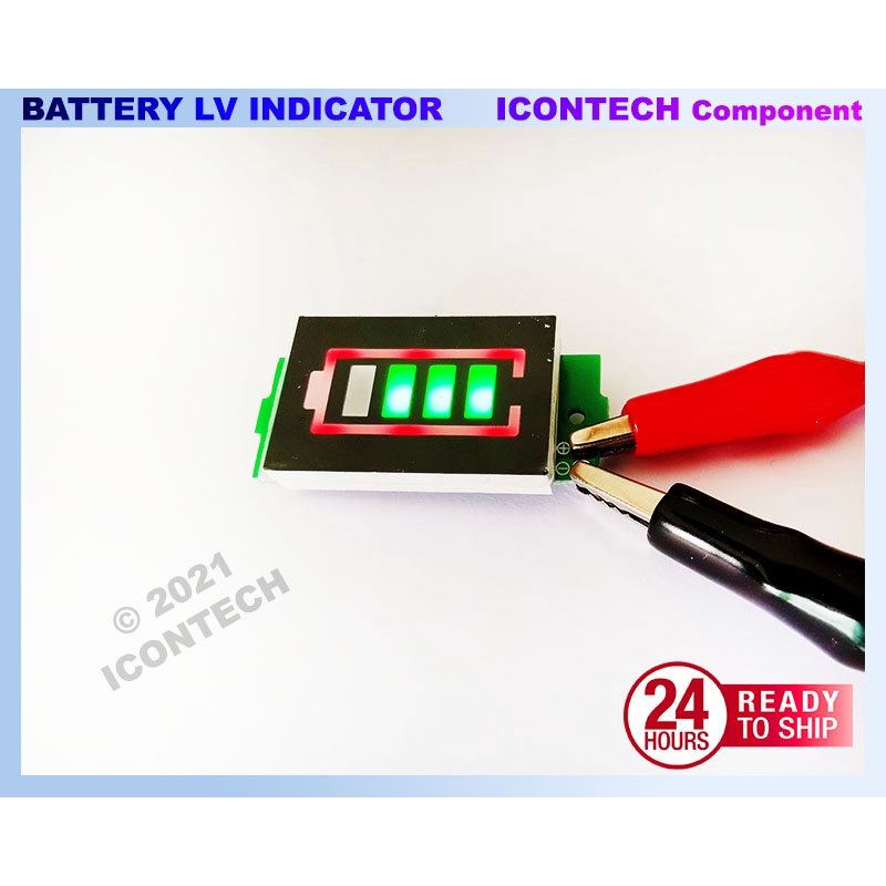 Lithium ION Battery Level Indicator Module 4