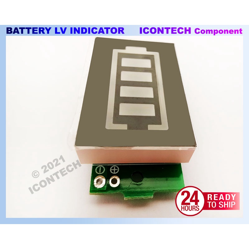 Lithium ION Battery Level Indicator Module 6