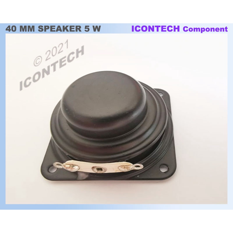 40MM SPEAKER 4 OHM 5 WATT SQUARE SPEAKER DIY PROJECT 3
