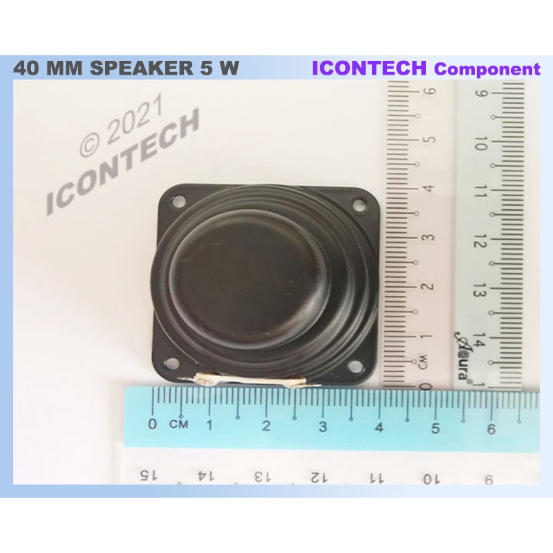 40MM SPEAKER 4 OHM 5 WATT SQUARE SPEAKER DIY PROJECT 4