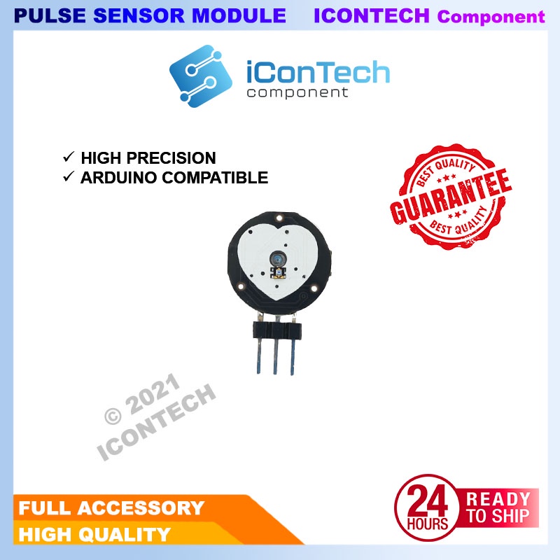 Pulse sensor Heartbeat Sensor Arduino ESP32 ESP8266 XD-58C XD58C Pulse heart rate sensor 2